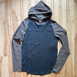 Men's Raglan Sleeve Knit Hoodie